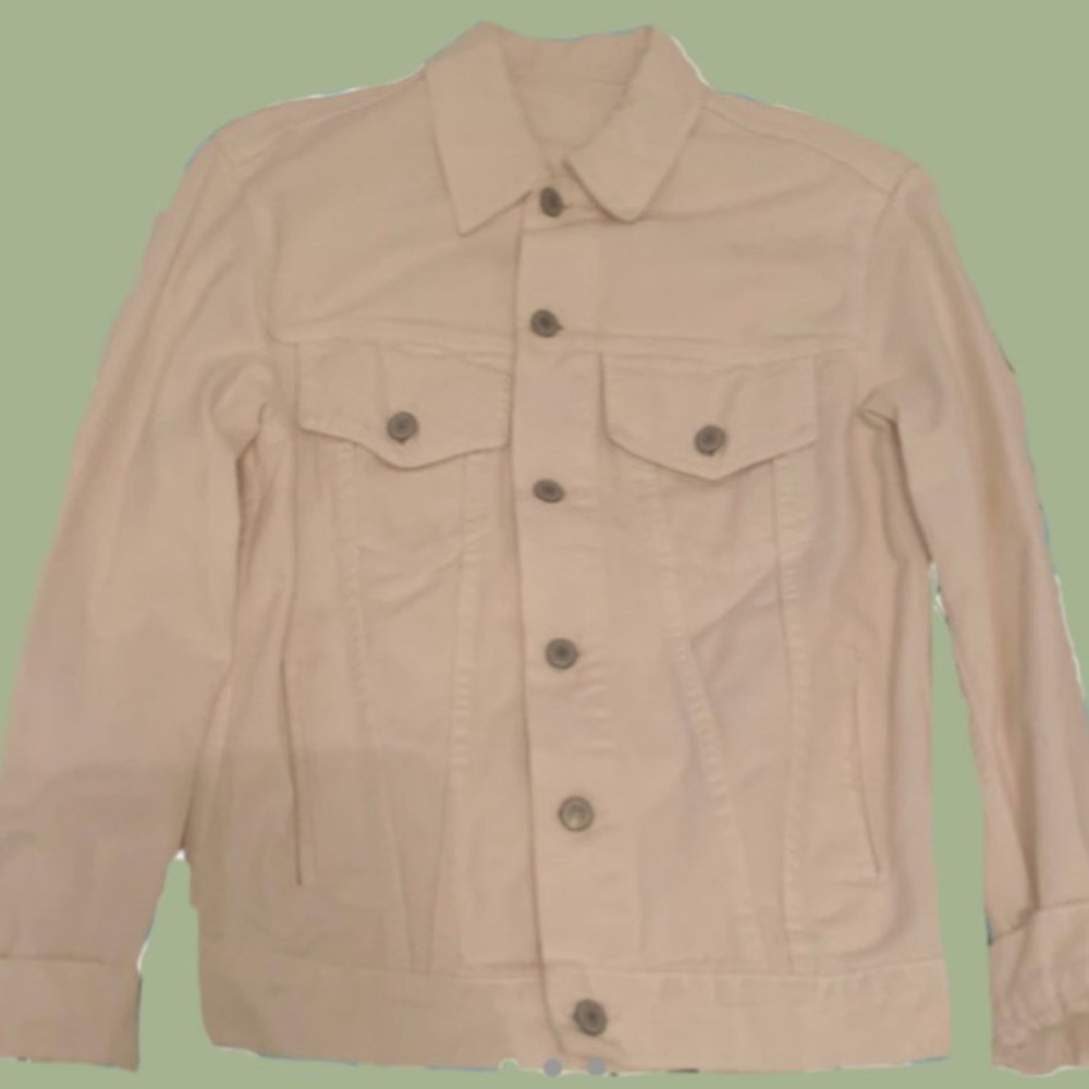 Pink Denim Jean Jacket Coat